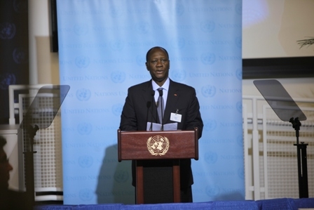 Noël 2011 : Ouattara offre des cadeaux aux chrétiens